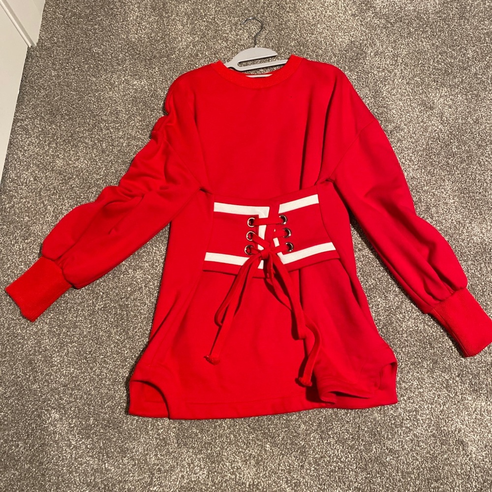 Red dress